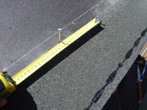 Marking your vertical chalk line